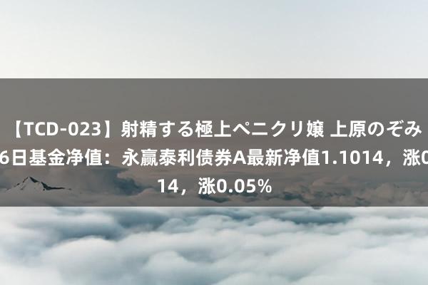 【TCD-023】射精する極上ペニクリ嬢 上原のぞみ 7月26日基金净值：永赢泰利债券A最新净值1.1014，涨0.05%