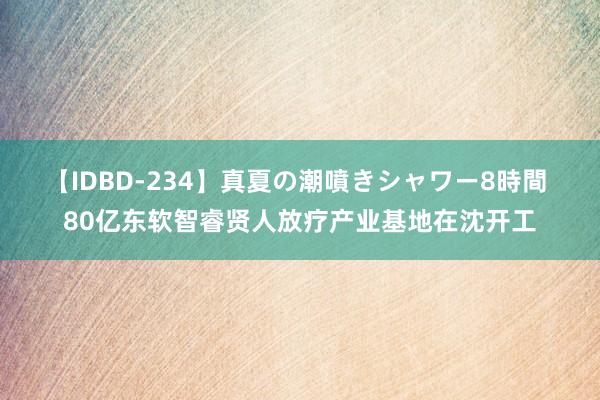 【IDBD-234】真夏の潮噴きシャワー8時間 80亿东软智睿贤人放疗产业基地在沈开工