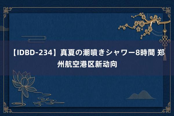 【IDBD-234】真夏の潮噴きシャワー8時間 郑州航空港区新动向